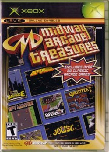 Midway Arcade Treasures Juego Xbox Original Completo Ntsc