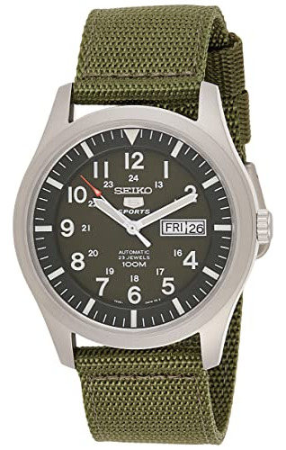 Seiko 5 Hombres Snzg09k1 Deporte Analog Automatic Lo089