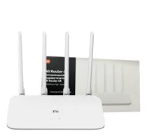 Comprar Repetidor Mi Router 4a Gigabit De 4 Antenas Extensor De Red 