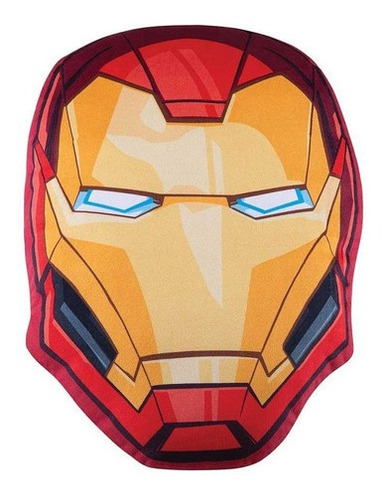 Almofada Infantil Transfer Avengers Iron Man 28cm X 40cm