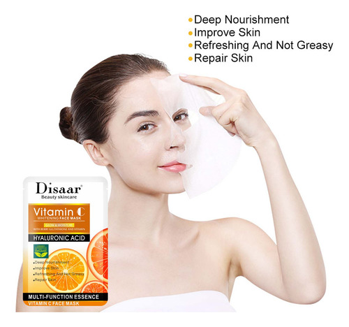 Máscara Facial Vc Essence Hidratante, Iluminadora E Hidratan