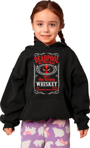 Sudadera De Niños Unisex Estampado Deadpool Ropa Comoda