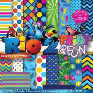 Kits Imprimibles De La Pelicula Rio | MercadoLibre 📦 Kits Imprimibles De La Pelicula Rio | MercadoLibre 📦