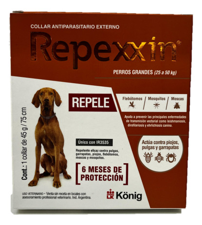 Combo Collar Antipulgas Repexxin Para Perros .