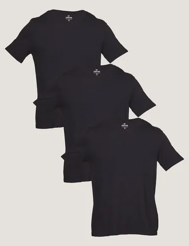 Kit com 3 Camisetas Masculinas K6p1ben Slim Gola V Hering Preto Lisa P — R$ 134,99 em Mercado Livre, 10% OFF