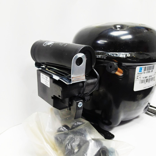 Imagen 3 de 5 de Compresor Tecumseh 1/3 Hp En Baja 1150 Btu/h R-134z 110v