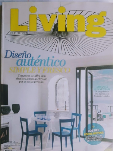 Revista Living N° 88 Diseño Simple Y Fresco 2/ 2014 