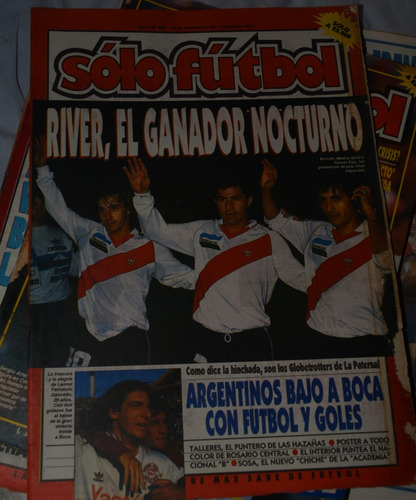 Revista Solo Futbol River El Ganador Nocturno