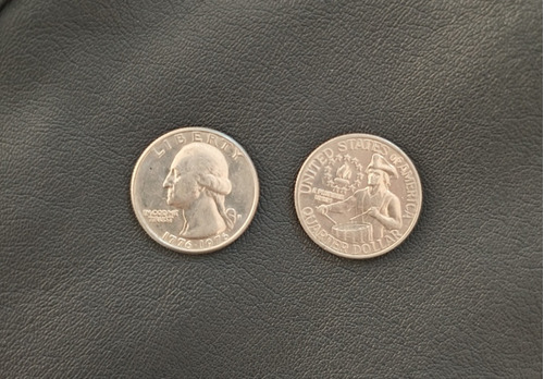 Moneda Quarter Dollar 1776-1976