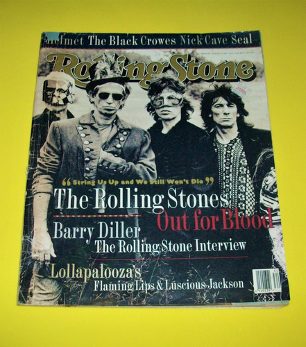 The Rolling Stones Revista Rolling Stone 1994 Madonna 