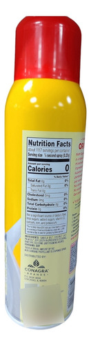 Aceite De Canola Aerosol Antiadherente Para Cocinar Clase A