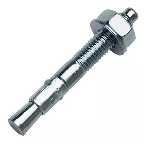 Imagen 1 de 2 de Kit 10 Unidades Perno Para Chapa De Escalada 10 X 90mm Zinc.