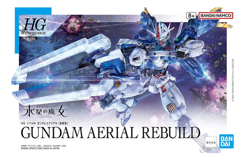 Maqueta 1/144 Hg Aerial Rebuild Gundam Witch From Mercury