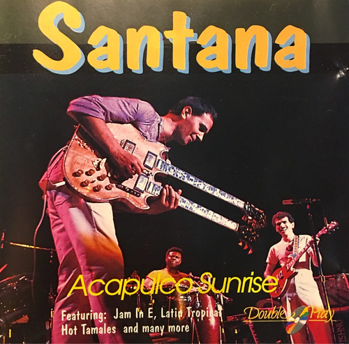 Cd Santana Acapulco Sunrise Jam In Le Latin Tropical Hot F