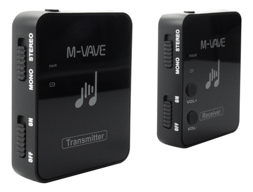 Monitor De Auriculares Inalámbricos M-vave Receiver De 2,4 G