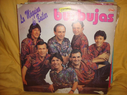 Vinilo Grupo Burbujas La Maquina De Bailar Rr C1