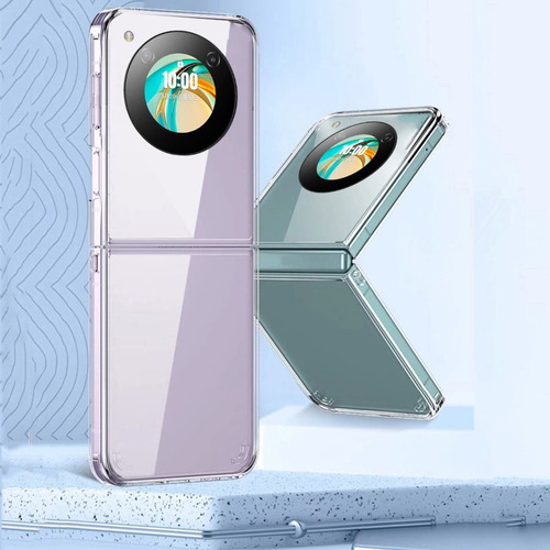 Funda For Zte Nubia Flip 5g Cáscara Dura Transparente A