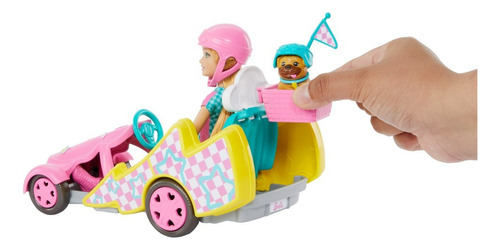 Barbie Vehículo Para Muñecas Stacie Al Rescate Go-kart