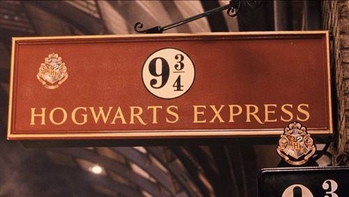 Poster Andén 9 3/4 - Expreso A Hogwarts - Harry Potter 