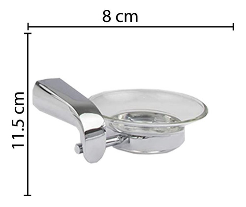 Cnx Kit De Accesorios Para Baño Con Acabado Cromados