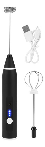 Mezclador De Leche, Espumador Eléctrico Recargable Por Usb D