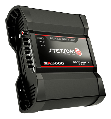 Stetsom Ex 3000 Black Edition -1ohmio -amplificador De Coche