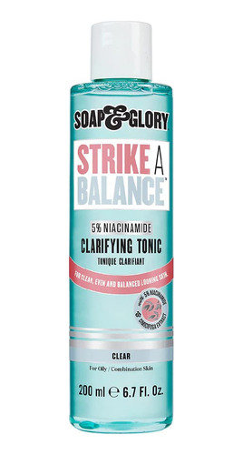 Soap & Glory Strike A Balance - Tnico Facial Aclarador De Ni