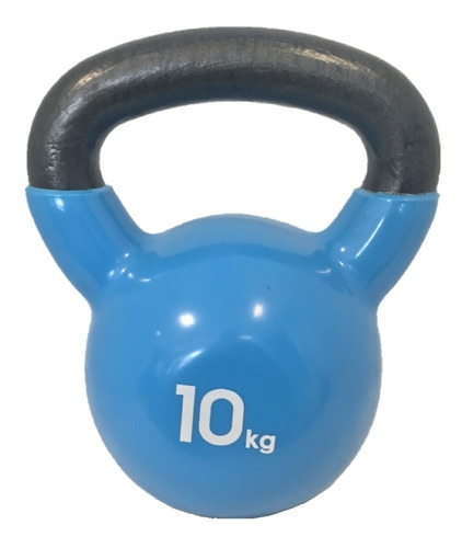 Pesas Rusas Kettlebell 10 Kg Hierro Fundición Recubierta 