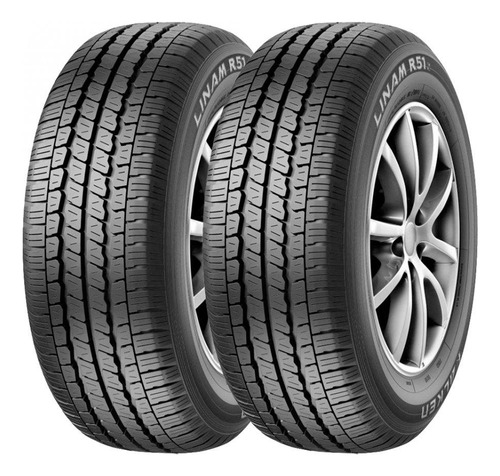 Kit 2 Pneus Falken Aro 14c 185r14c Linam R51 8lonas 102/100p
