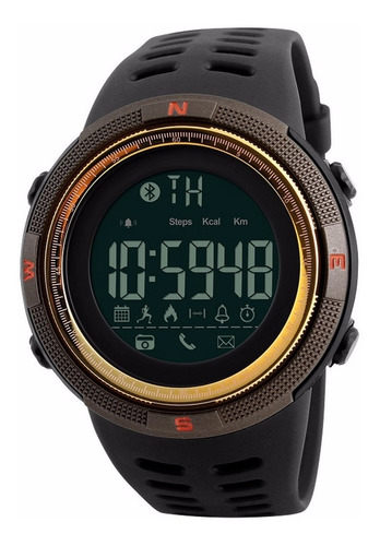 Reloj Inteligente Masculino Multifuncional Skmei 1250 Oro