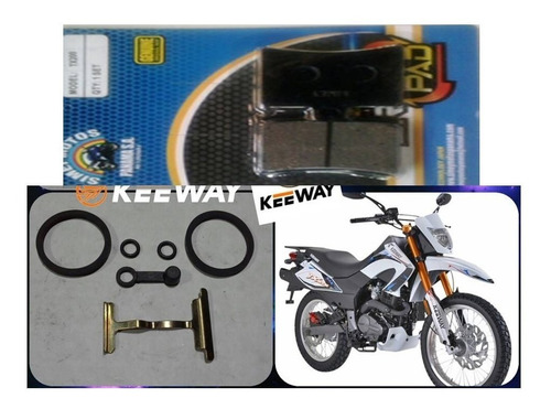 Pastilla Freno Trasera Tx200 Rkv200 / Antiruido