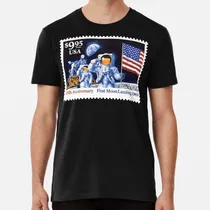 Comprar Remera First Moon Landing Us Postage Stamp, 1969, Espacio Ul