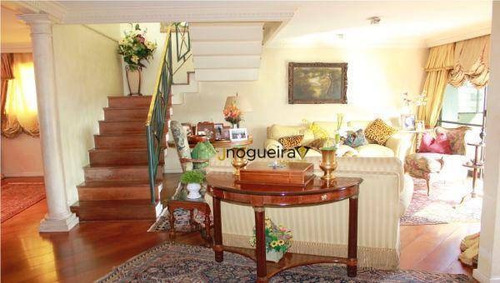Cobertura Com 4 Dormitórios À Venda, 350 M² Por R$ 2.400.000,00 - Campo Belo - São Paulo/sp - Co0127