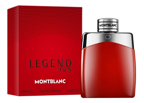 Perfume Legend Red  Montblanc Spray 100 Ml Eau Parfum