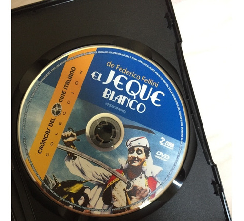 El Jeque Blanco - Federico Fellini - Dvd Vintage (Usado)
