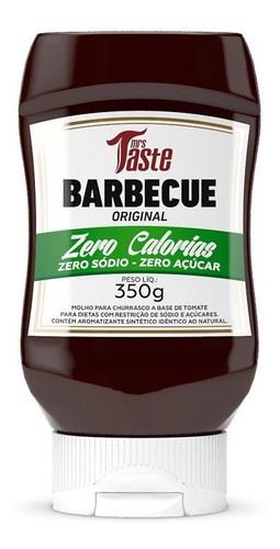 Mrs Taste Aderezo Sin Calorías Barbacoa 350grs Sin T.a.c.c