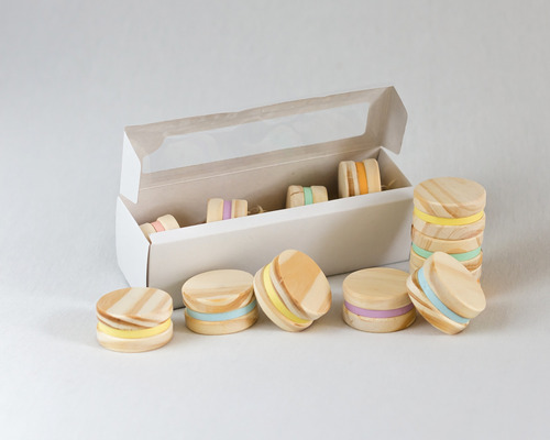 Alimentos Para Jugar | Alfajores De Madera