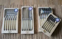 Comprar 12 Cucharas 12cucharas Té 12tenedores 12 Cuchillos Laguiole