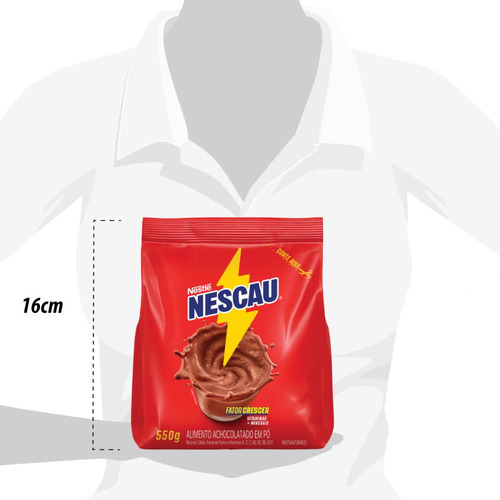 Achocolatado Pó Nescau Pacote 550g
