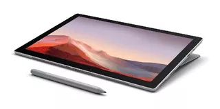 Tablet Microsoft Surface Pro 7 i7 12.3" 256GB color platinum y 16GB de memoria RAM