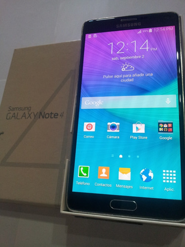 Oferta Samsung Galaxy Note 4 Original 4g Lte Caja Accesorios