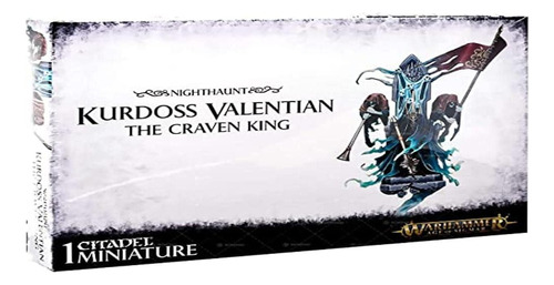 Warhammer Aos - Nighthaunt Kurdoss Valentian, El Rey Cobarde