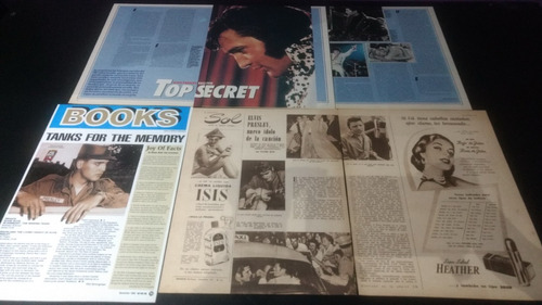 (ae084) Elvis Presley * Recortes Revistas Clippings