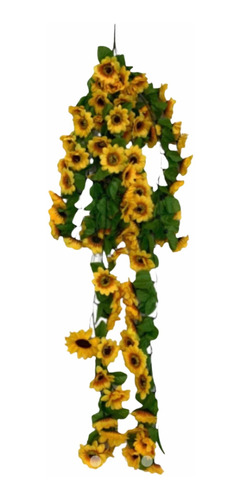 Pendente Flor Girassol Artificial Grande Planta Decorações