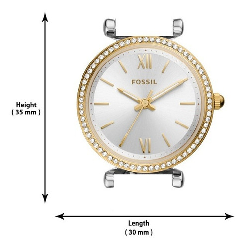 Imagen 6 de 9 de Reloj Dama Fossil Carlie Mini Analogo