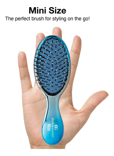 Brocha Olivia Garden Aurora Og Detangler, Tamaño Bolsillo