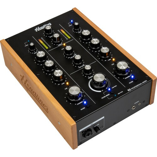 Headliner R2 2-channel Rotary Dj Mixer