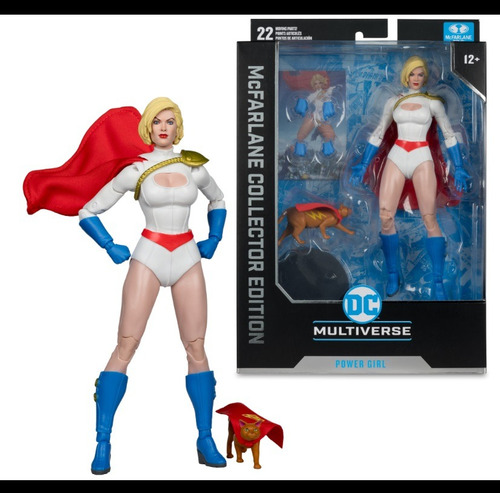 Mcfarlane Dc Power Girl Supergirl Superman Batman Forever (Usado)