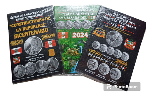 Álbum De Colección De Monedas De Moneda Peruana