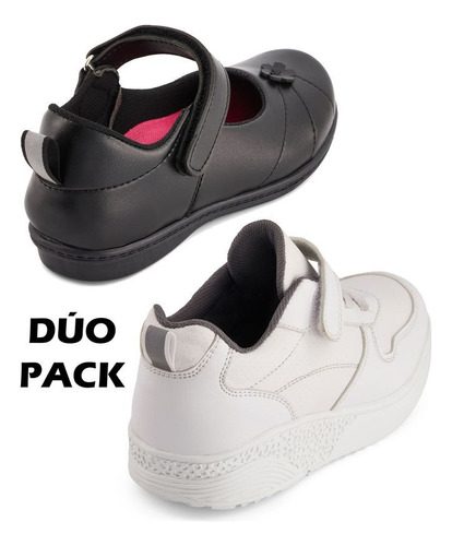 Zapato Jane Y63529ve Sintetico Turista Ejercicio Negro
